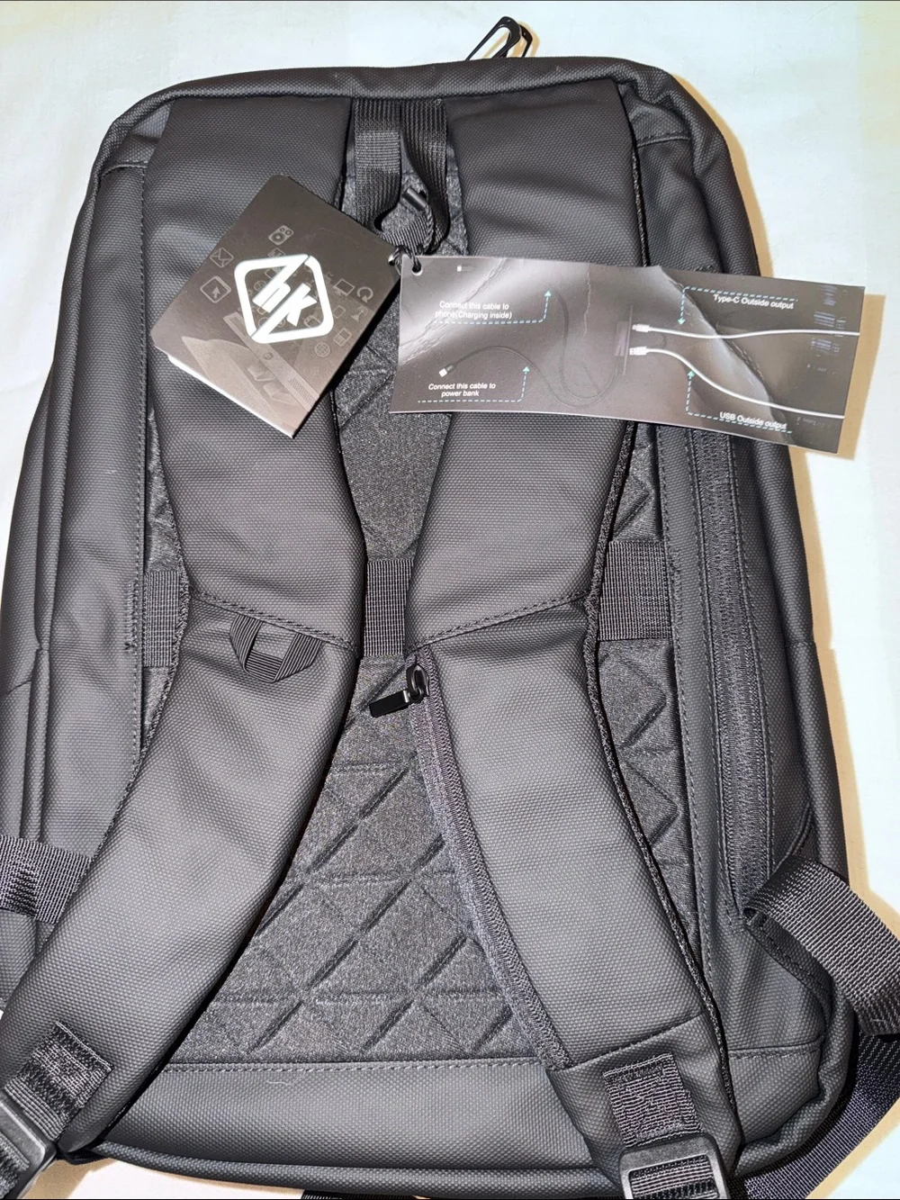 Men's Black Everyday Tech Backpack